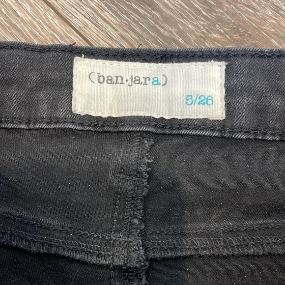 ban•jara flare bell bottom jeans size 5/26 - Picture 3 of 5